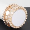 Bracelet Set – Minimalist Circular Duo, 2″ Diameter
