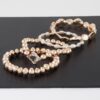 Bracelet Set – Minimalist Circular Duo, 2″ Diameter