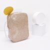 Lemon Tea Novelty Bag – Citrus Shape with Gold Glitter
