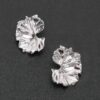 Petal Motif Drop Earrings – Floral Silhouette