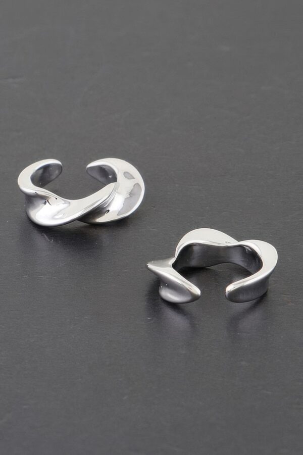 Plated Twist Stud Earrings – Mini Twisted Design