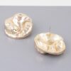 Golden Twist Earrings – Twisted Gold-Plated Drop