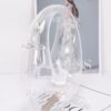 Transparent Acrylic Clutch – Structured Clear Evening Bag
