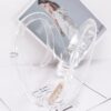 Transparent Acrylic Clutch – Structured Clear Evening Bag