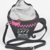 Whip Cream Coffee Cup Novelty Bag – PU Body & Metal Accents