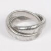 Double Stretch Chain Bracelet – 14K Gold-Dip Aluminum
