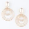 Delicate Spiral Drop Earrings – Modern Lightweight
