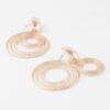 Delicate Spiral Drop Earrings – Modern Lightweight