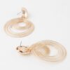 Delicate Spiral Drop Earrings – Modern Lightweight