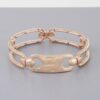 Twisted Plate Cuff Bracelet – Shiny Multi