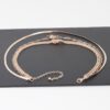 Multi Metallic Toggle Link Necklace – Chunky Short Chain