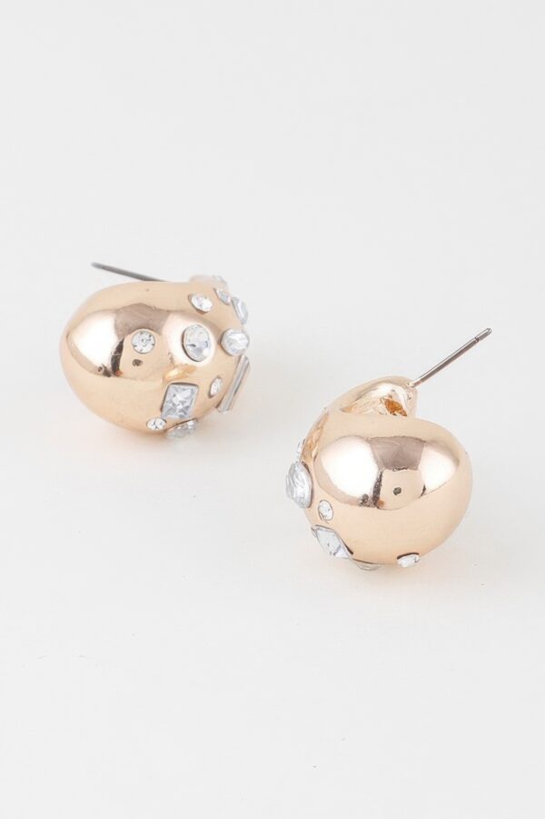 Crystal Night Sky Star-Detail Drop Earrings