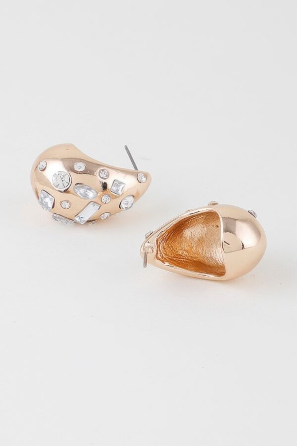 Crystal Night Sky Star-Detail Drop Earrings