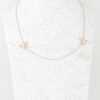 Double Ribbon Chain Necklace – Dual Strand Shine