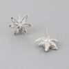 Spice Flower Stud Earrings – Lace-Inspired Jeweled Studs