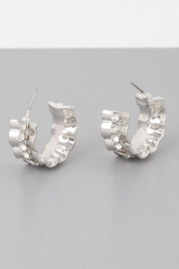 Clear PVC Studded Top-Handle Bag