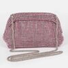 Oversized Rhinestone Party Clutch with Mixed-Metal Trim