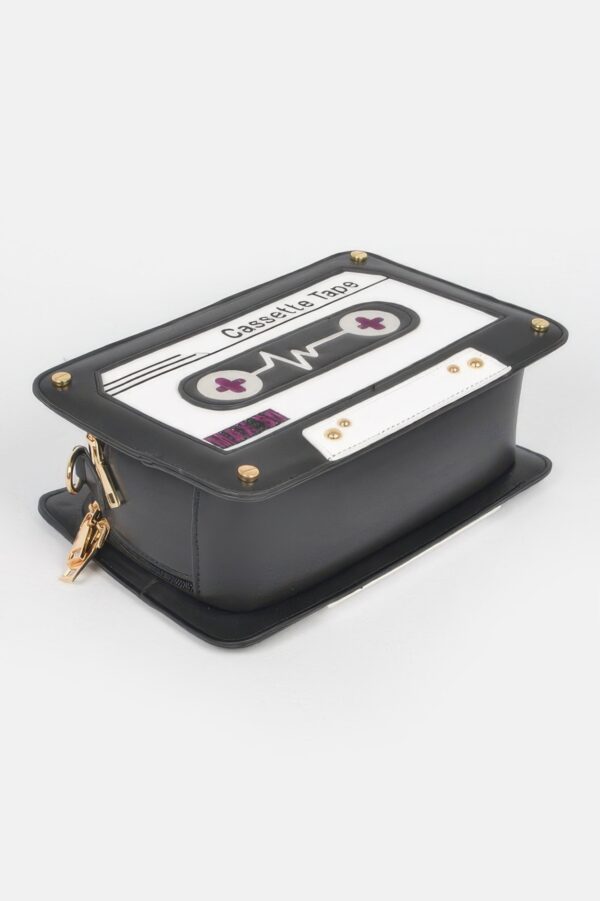 Cassette Tape Novelty Bag – Retro Tape Shape