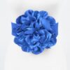 Satin Oversized Flower Elastic Waist Belt