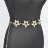 Glass Star Chain Belt – Layered Iron Accent