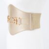 Wide Faux Leather Elastic Belt – Plus Size