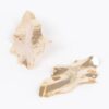 Vintage Brushed Metal Elongated Earrings
