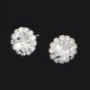 Petite Stone Stud Earrings – Minimal Polished Sparkle