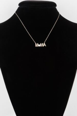 Mama Heart Necklace – Engraved Heart Charm
