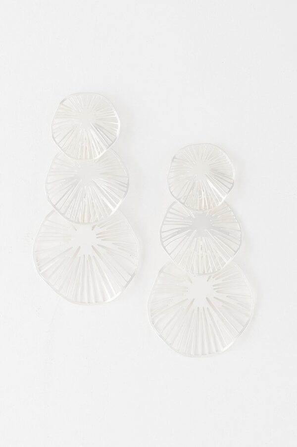 Triple Stacked Lemon Drop Earrings – Bright Lemon