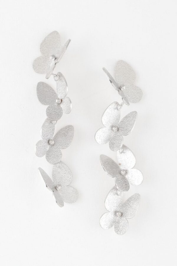 Butterfly Wisp Drop Earrings – Delicate Butterfly Accent