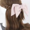 Ribbon Hair Clip – Oversized Sculpted Bow (9 x 4″)