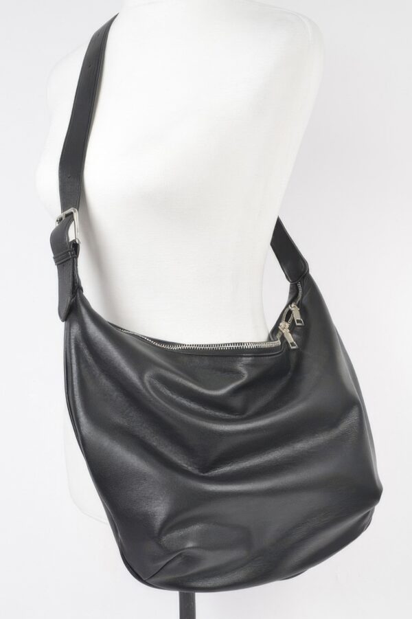 Faux Leather ‘Old Money’ Structured Shoulder Bag