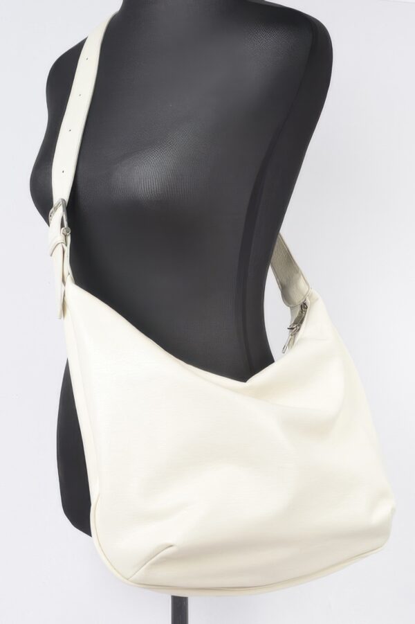 Faux Leather ‘Old Money’ Structured Shoulder Bag