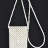 Handmade Faux Pearl Bead Crossbody – Petite Beaded Bag