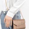 Wooden Clutch – Sculptural Mixed Metal Accent