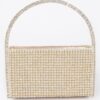 Oversized Rhinestone Shoulder Bag – Structured Sparkle