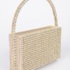 Oversized Rhinestone Shoulder Bag – Structured Sparkle