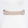 Rhinestone Metal Plate Elastic Belt – Sparkling Plate