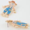 Scarecrow Stud Earrings – Autumn Harvest Charm