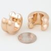 Double Matte Hoop Earrings – Layered Minimal Hoops