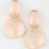 Minimal Matte Drop Earrings – Lightweight Matte Finish