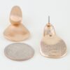 Minimal Matte Drop Earrings – Lightweight Matte Finish