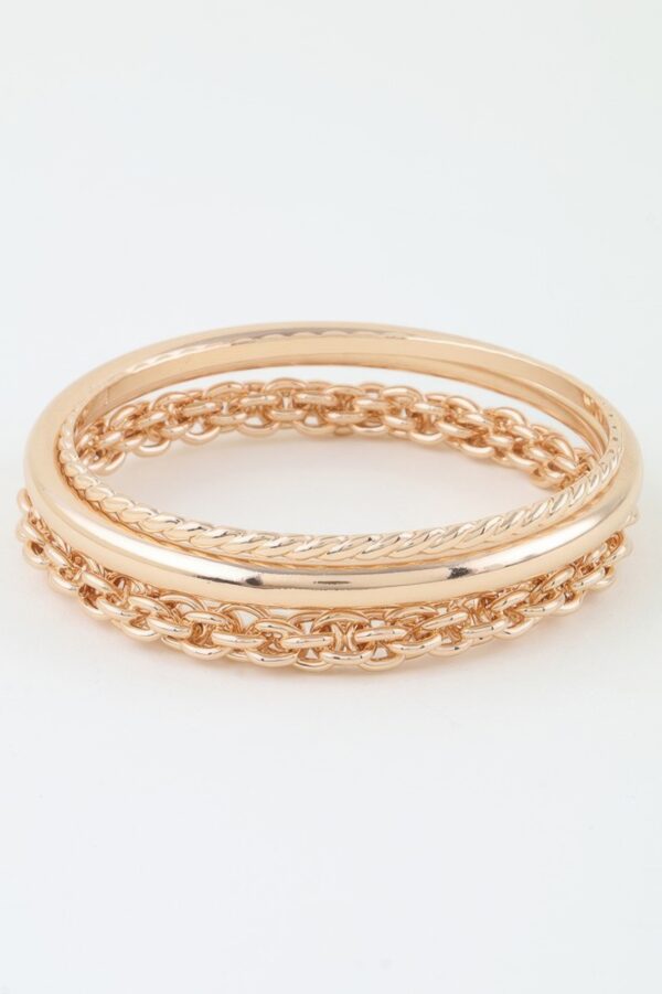 Multi-Link Chain Wrap Bracelet – Mixed Metal