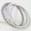 Multi-Link Chain Wrap Bracelet – Mixed Metal