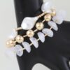 Multi-Strand Beaded Bracelet with Abstract Beads