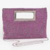 Rhinestone Flat Bag – Slim Sparkle Clutch for Nights