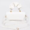 Simple Flap Clutch with Wrinkled Handle