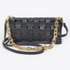 Braided Chain Crossbody Bag – Rectangular Silhouette