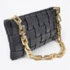 Braided Chain Crossbody Bag – Rectangular Silhouette
