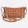 Braided Chain Crossbody Bag – Rectangular Silhouette